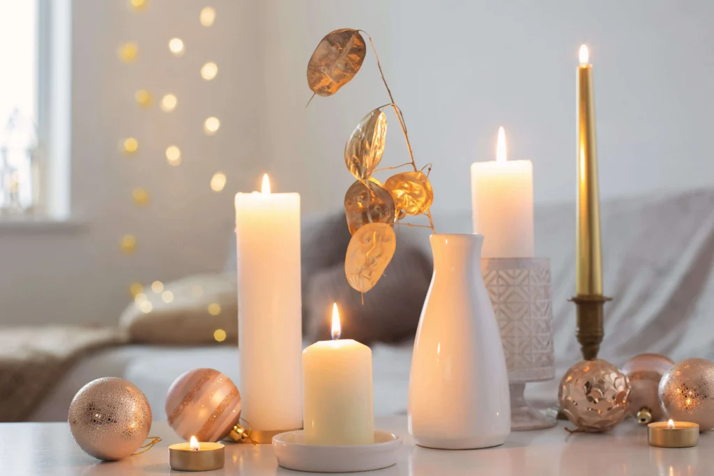 Velas para ano novo